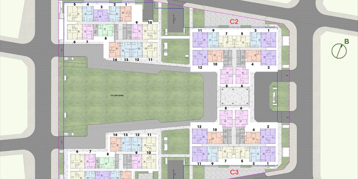 Thiết kế & Mặt bằng An Bình Homeland: 67-93m² chi tiết