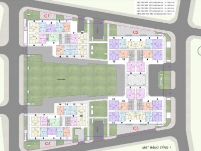 Thiết kế & Mặt bằng An Bình Homeland: 67-93m² chi tiết