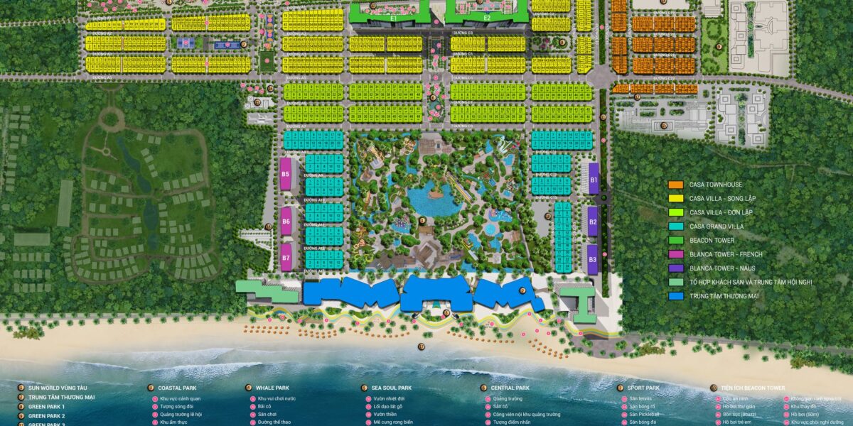 Thiết Kế & Mặt Bằng Blanca City Thấp Tầng — 200+ Mẫu Độc Bản