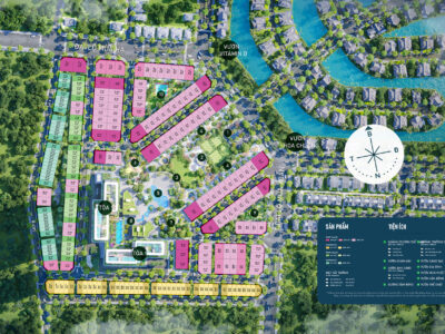 Thiết Kế & Mặt Bằng Eco Retreat Cao Tầng — 2 Tháp Đôi Vertical Forest