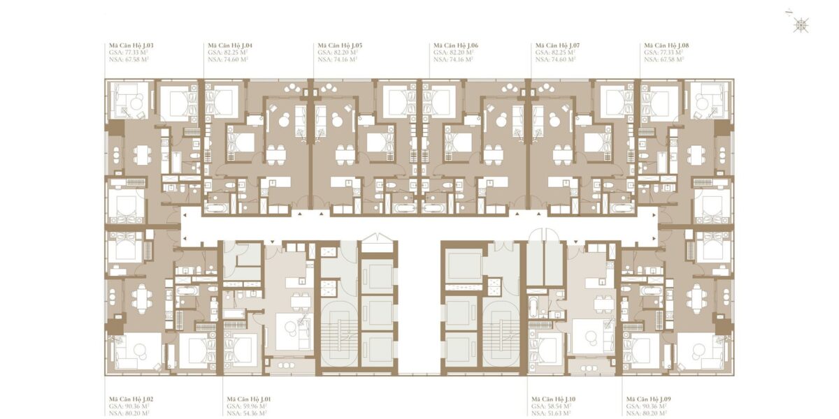 Thiết Kế & Mặt Bằng Grand Marina Saigon — 4 Tòa, 7 BST, JW Marriott