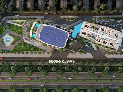 Mặt Bằng The Meridian Đà Nẵng — 2 Tòa M1 & M2 View Sông Hàn