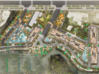 Mặt Bằng Eaton Park — 6 Tháp A1-A6, Layout 1-3PN & Penthouse