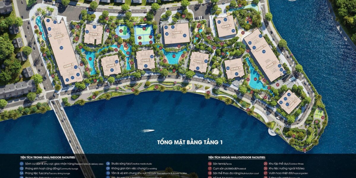 Mặt Bằng The Privé — 12 Tòa Tháp Đất Xanh An Phú