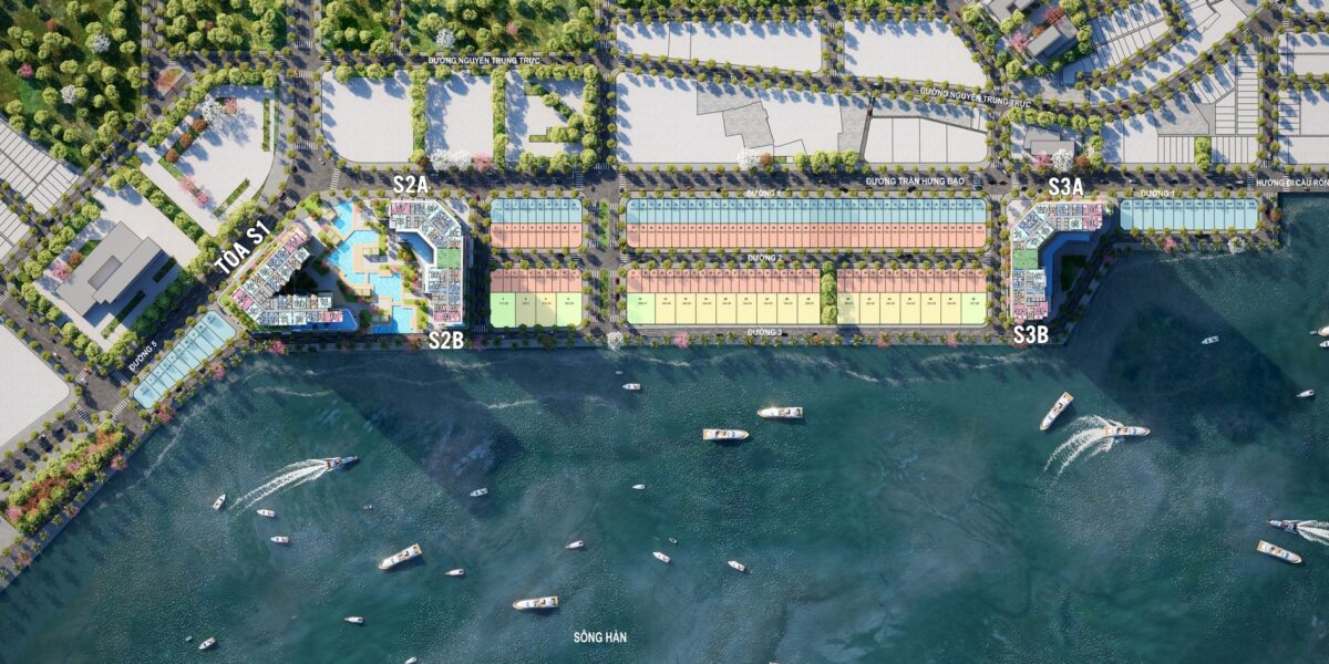 Mặt Bằng Sun Symphony Residence — 3 Tòa S1, S2, S3