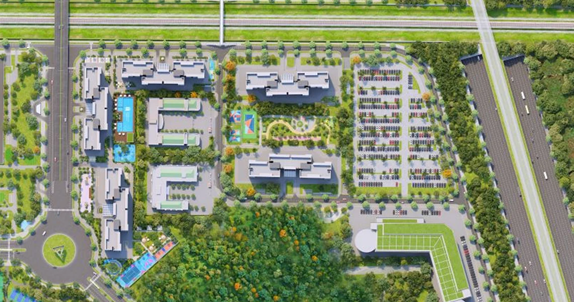 Thiết kế & mặt bằng Imperia Sky Park — 6 tháp 31-40 tầng