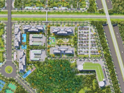 Thiết kế & mặt bằng Imperia Sky Park — 6 tháp 31-40 tầng