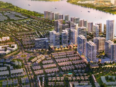 Thiết kế mặt bằng Izumi City — KĐT Nhật Bản 170 ha ven sông Đồng Nai