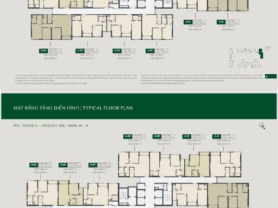 Thiết kế & mặt bằng Lumiere Boulevard — 5 tháp, 7 loại căn